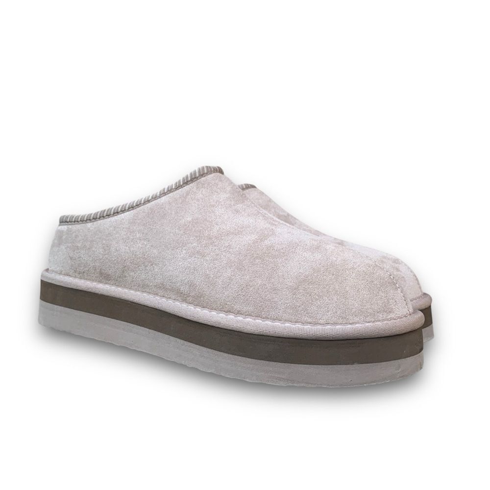 PAWZ Cream and Brown Women's Shoes